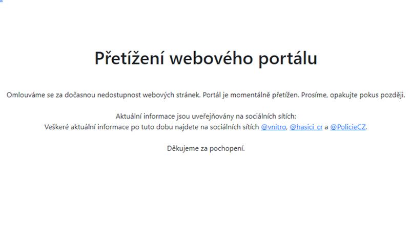 České weby ochromil útok hackerů